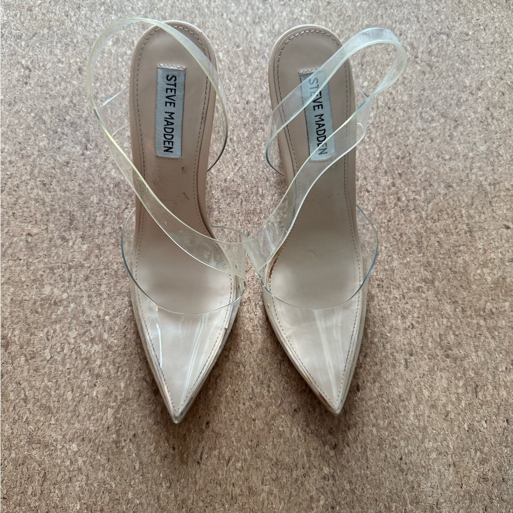 Steve Madden Women's Clear Heels